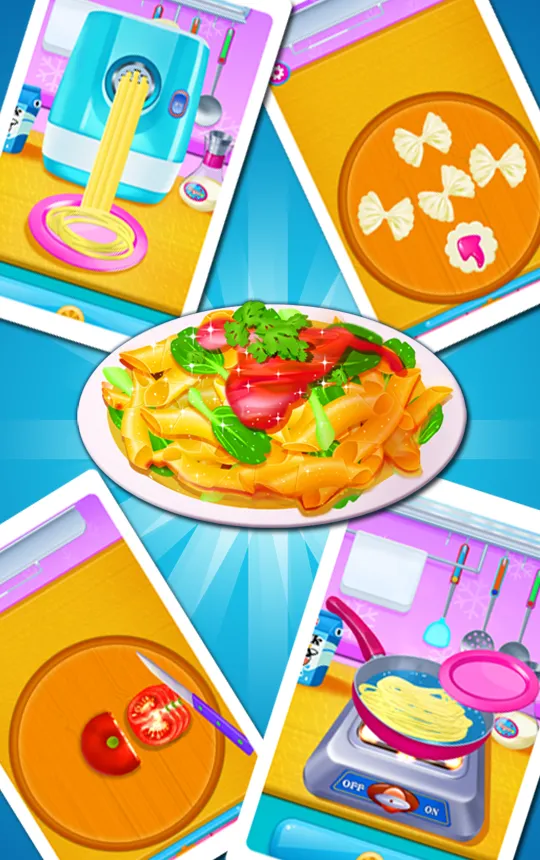 Cooking Pasta In Kitchen | Indus Appstore | Screenshot