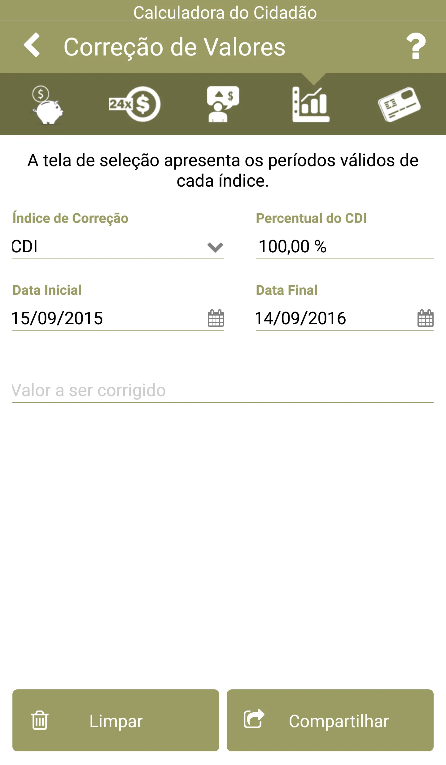 Calculadora do Cidadão | Indus Appstore | Screenshot