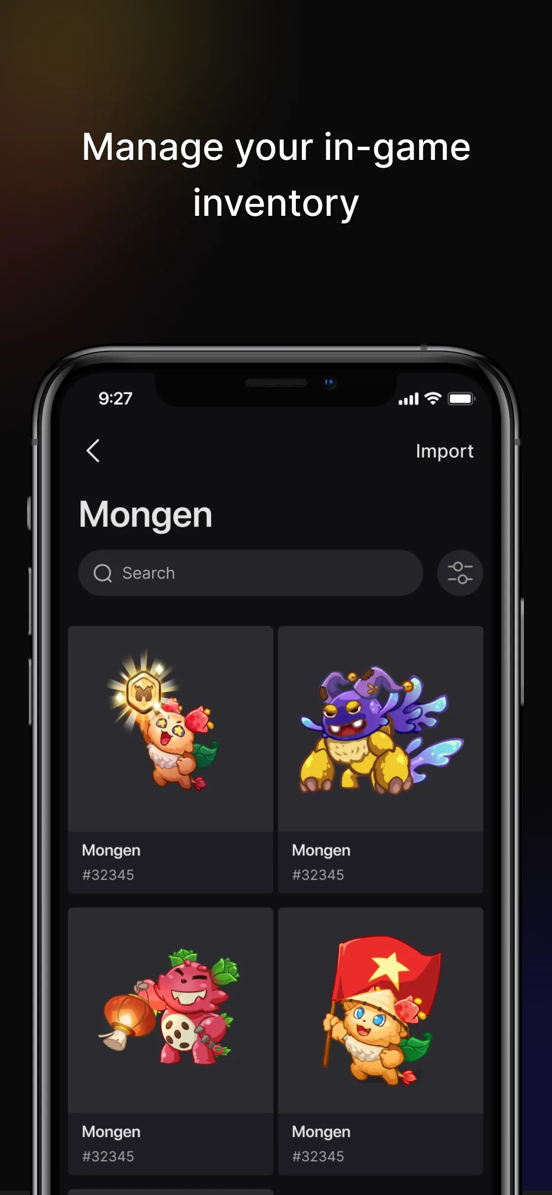 Monswallet: Crypto Game Wallet | Indus Appstore | Screenshot