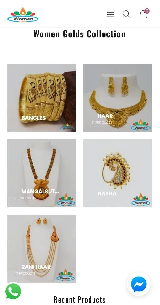 Women Golds - One Gram Jewelle | Indus Appstore | Screenshot