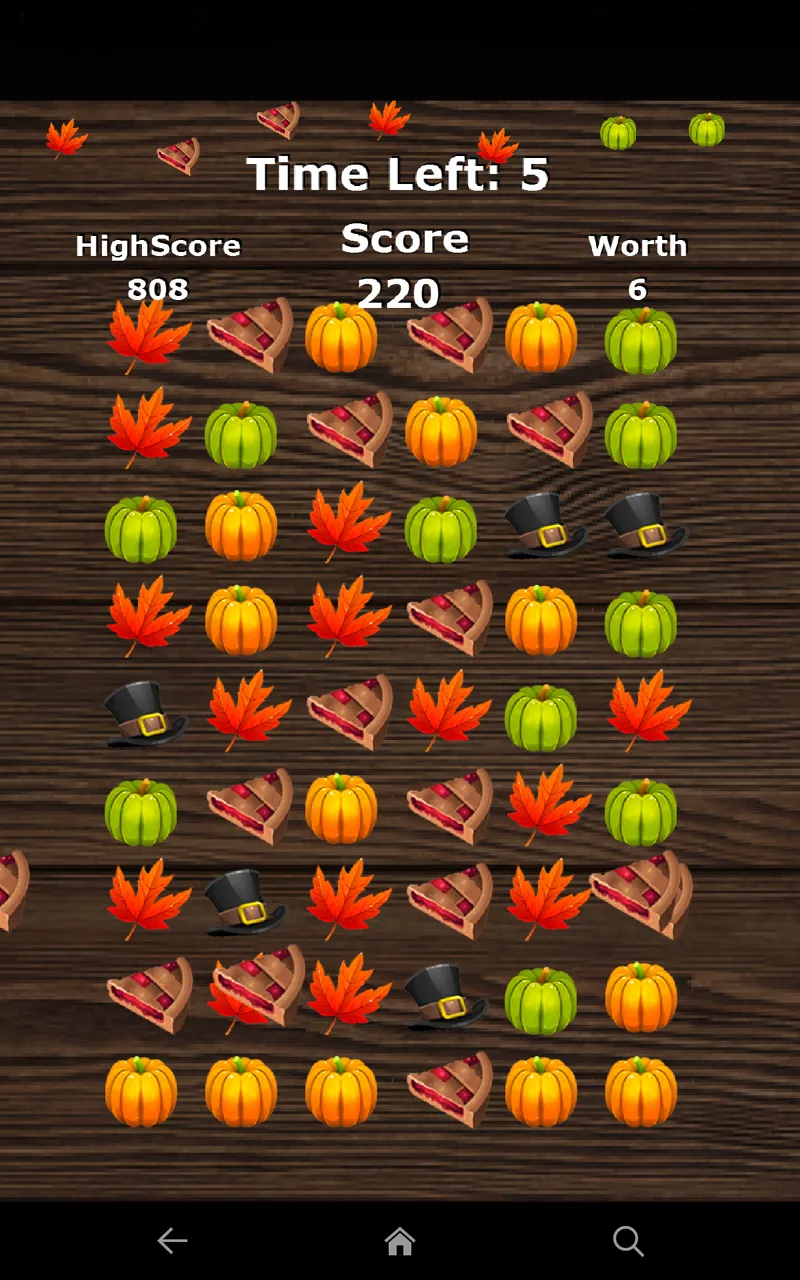 Thanksgiving Retro Match 3 | Indus Appstore | Screenshot