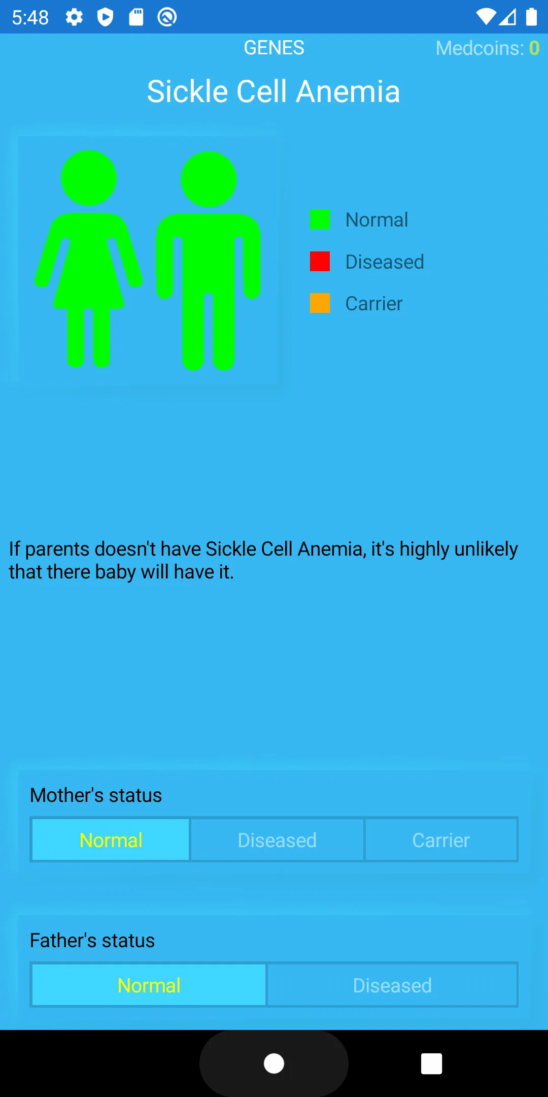 Genes (previously Blood Group) | Indus Appstore | Screenshot