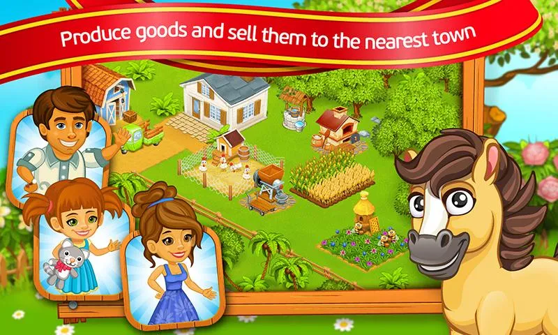 Farm Town: Cartoon Story | Indus Appstore | Screenshot