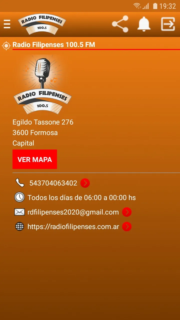 Radio Filipenses Formosa 100.5 | Indus Appstore | Screenshot