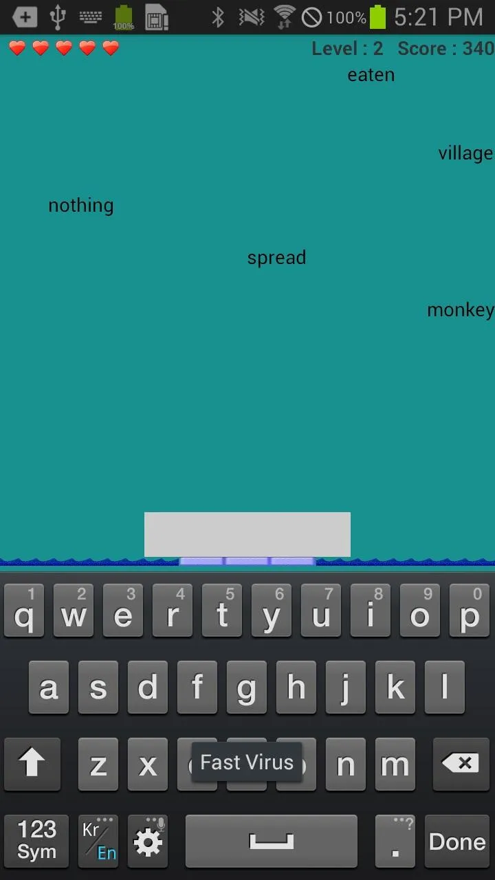 English Typing Practice | Indus Appstore | Screenshot