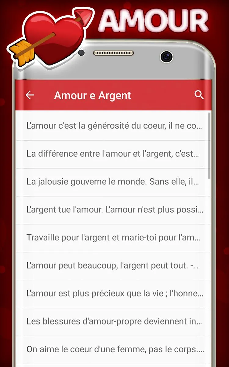 Messages SMS d'amour | Indus Appstore | Screenshot