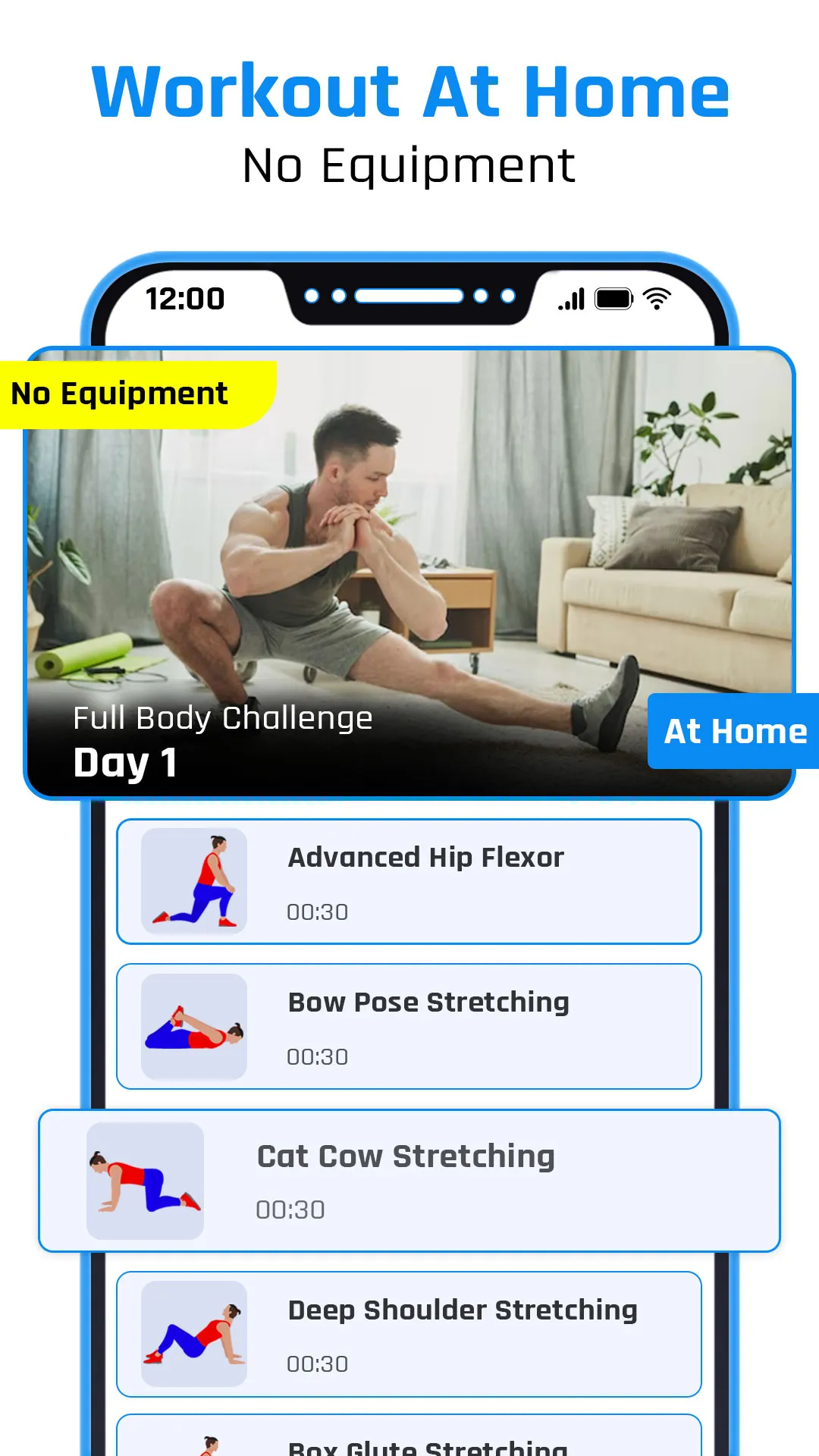 Lazy Workout - Fitness App | Indus Appstore | Screenshot