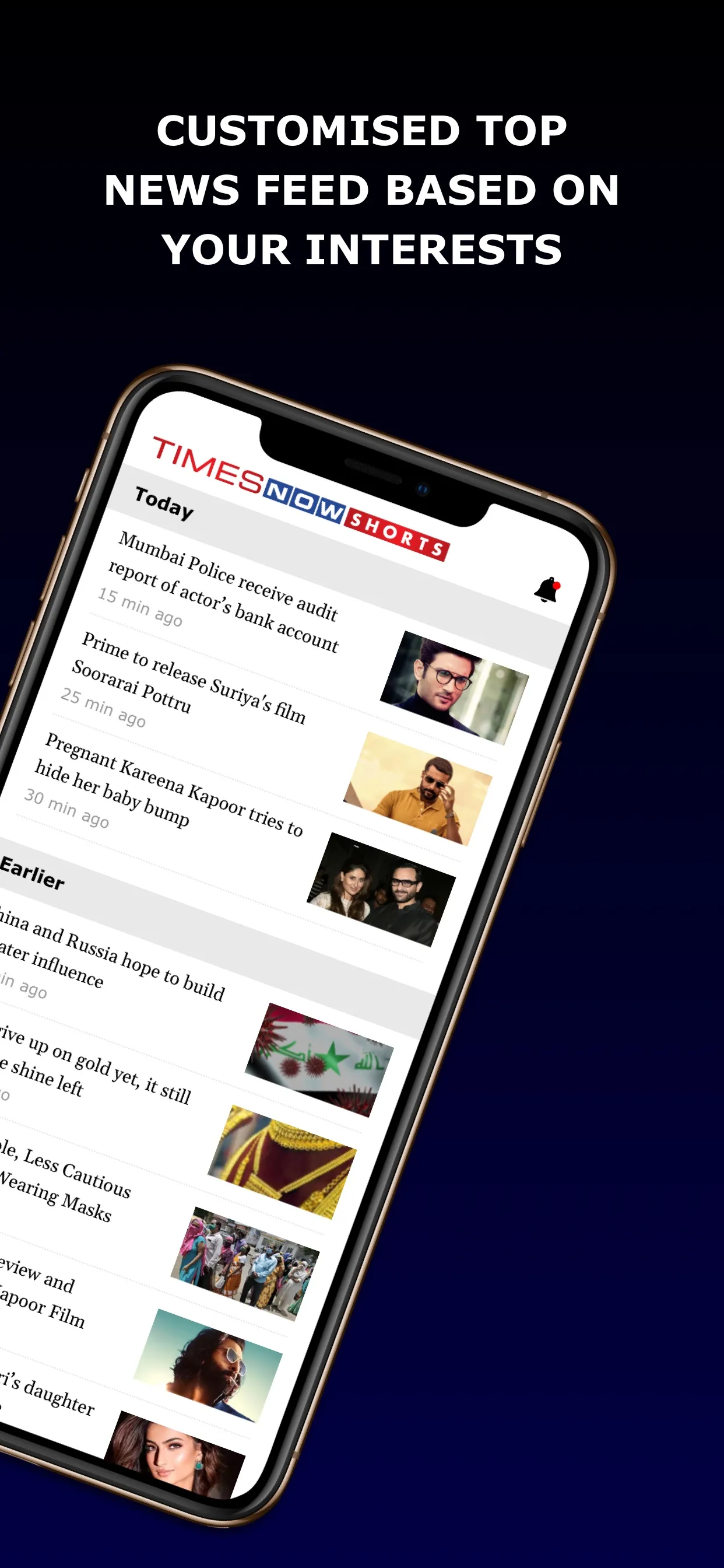 Times Now Shorts | Indus Appstore | Screenshot