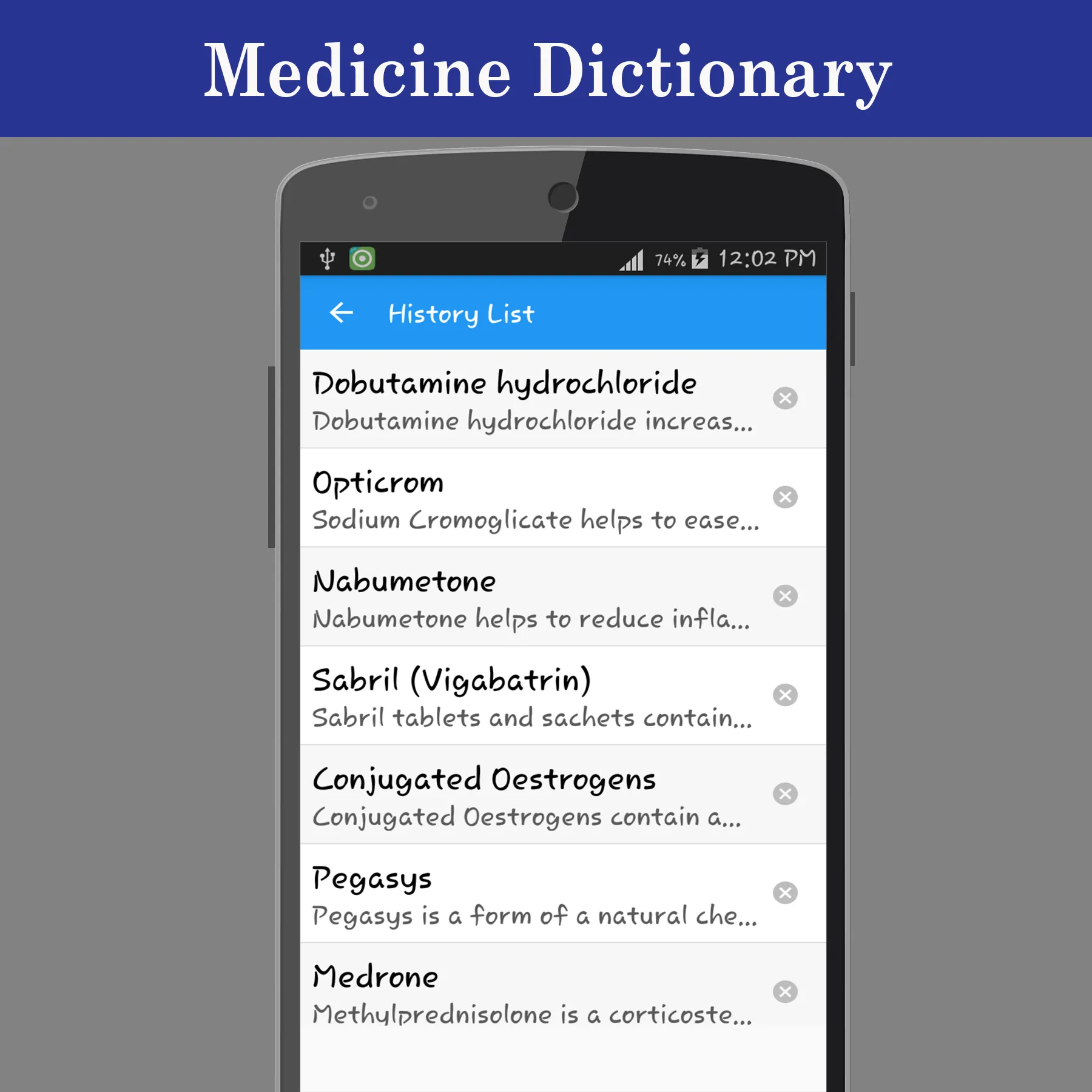 Medicine Dictionary | Indus Appstore | Screenshot