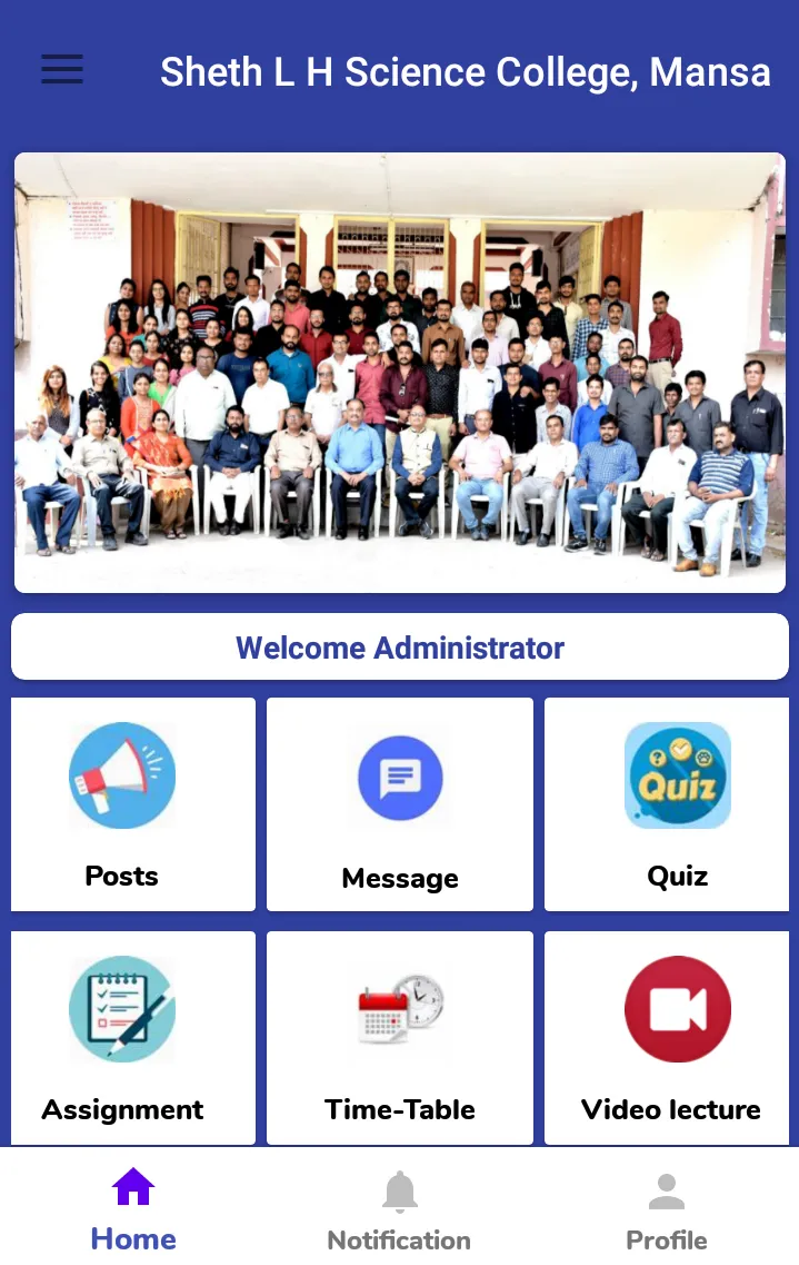 SHETH L H SCIENCE COLLEGE MANS | Indus Appstore | Screenshot