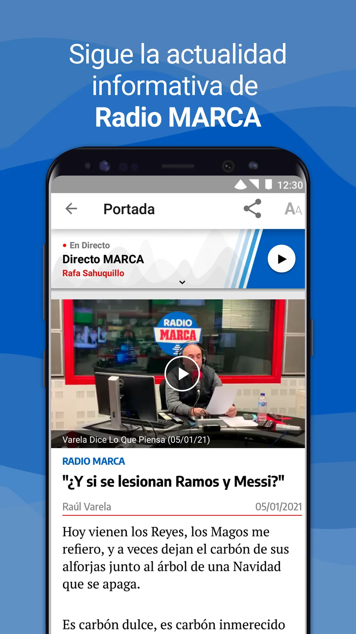 Radio Marca - Hace Afición | Indus Appstore | Screenshot