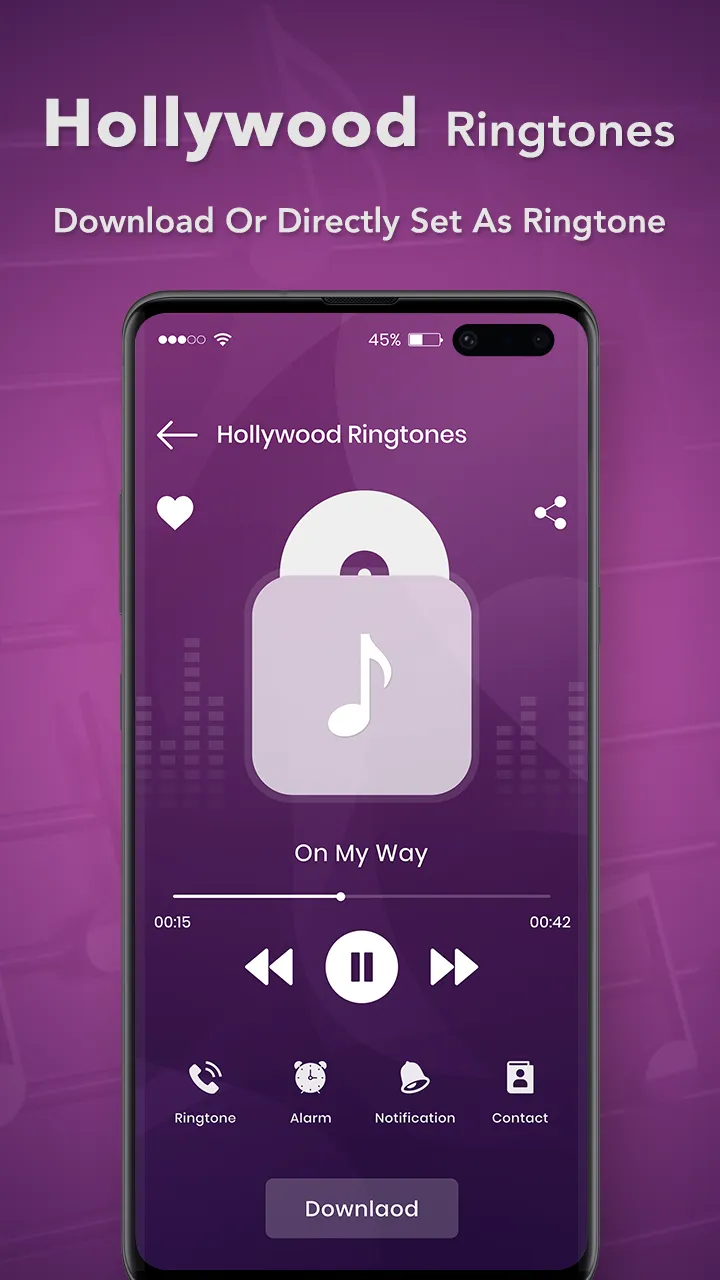 Hollywood Ringtone | Indus Appstore | Screenshot