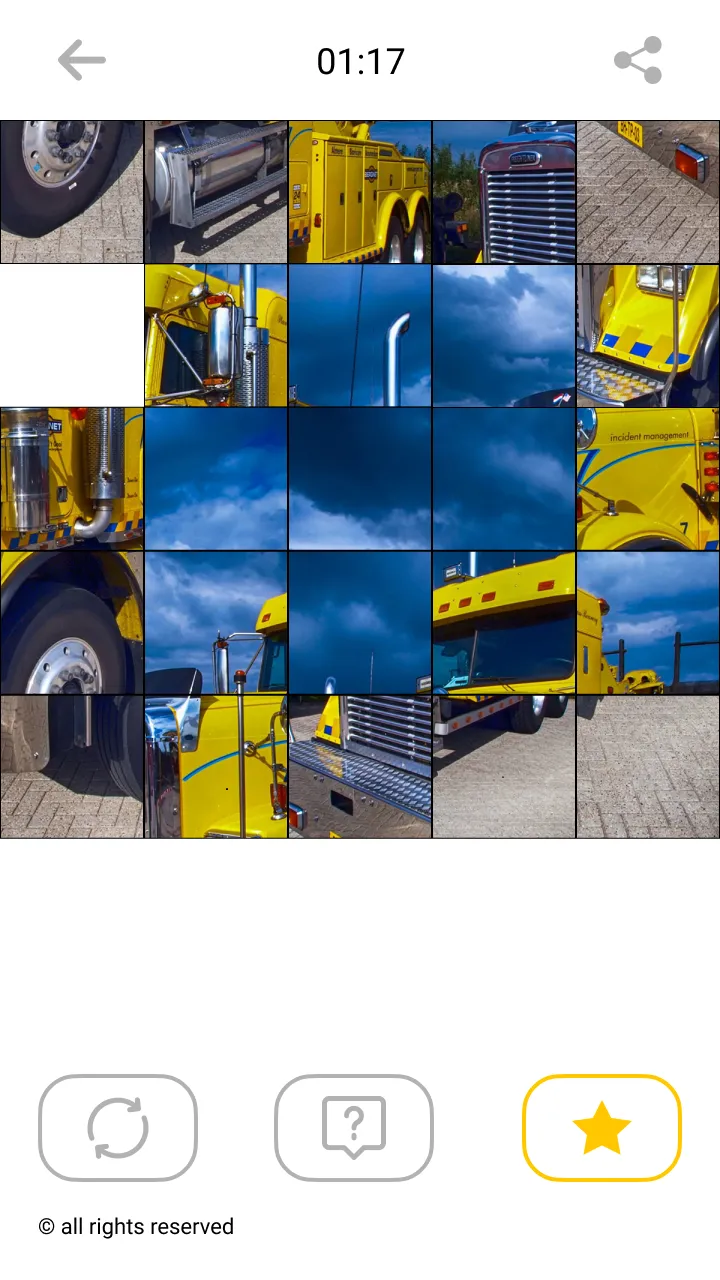 Jigsaw Truck Mosaic Puzzles | Indus Appstore | Screenshot