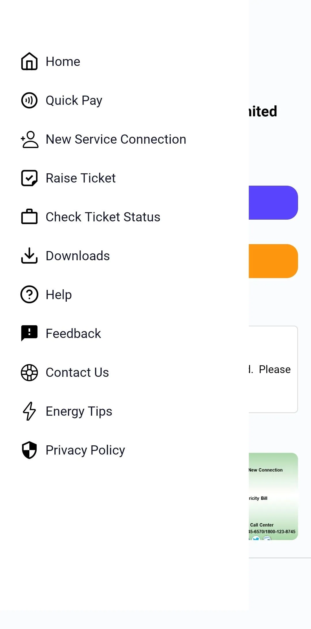 JBVNL Consumer Self Care | Indus Appstore | Screenshot