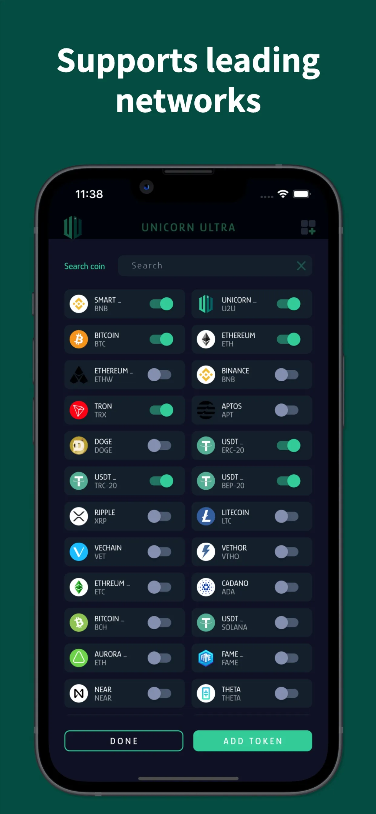 U2U Wallet | Indus Appstore | Screenshot