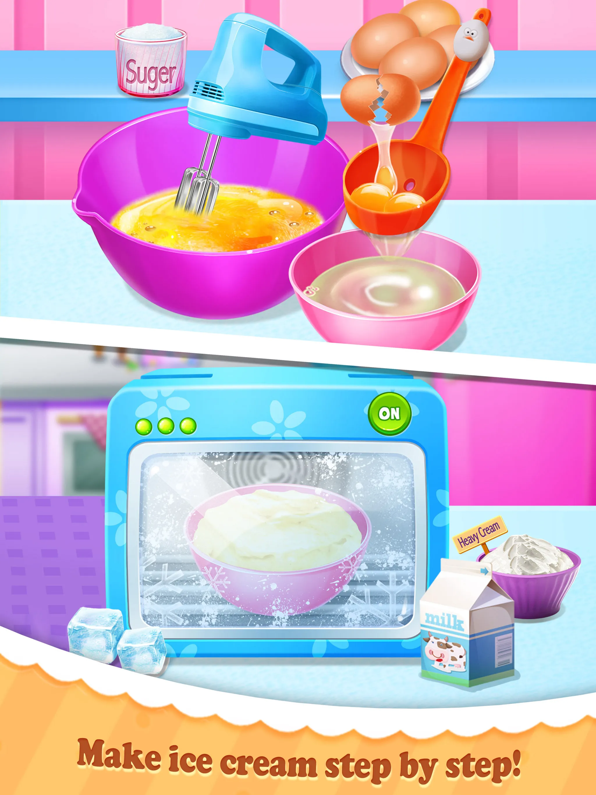 Ice Cream Maker - Street Food | Indus Appstore | Screenshot