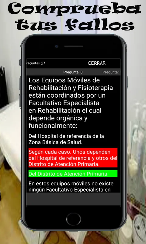 Test  fisioterapia | Indus Appstore | Screenshot