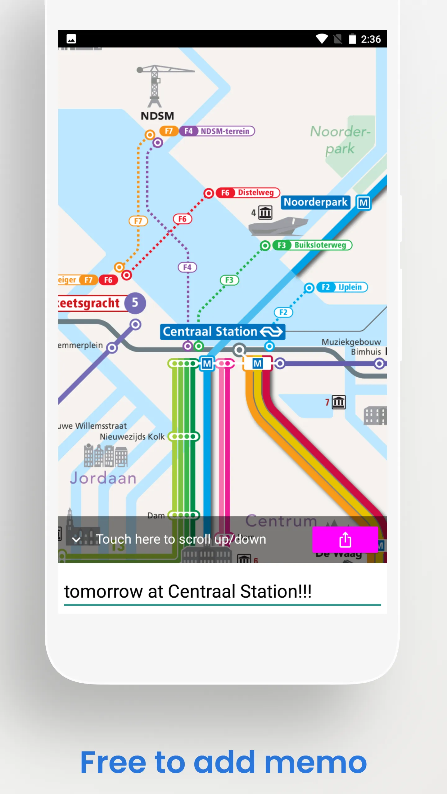 Amsterdam Metro Rail GVB Guide | Indus Appstore | Screenshot