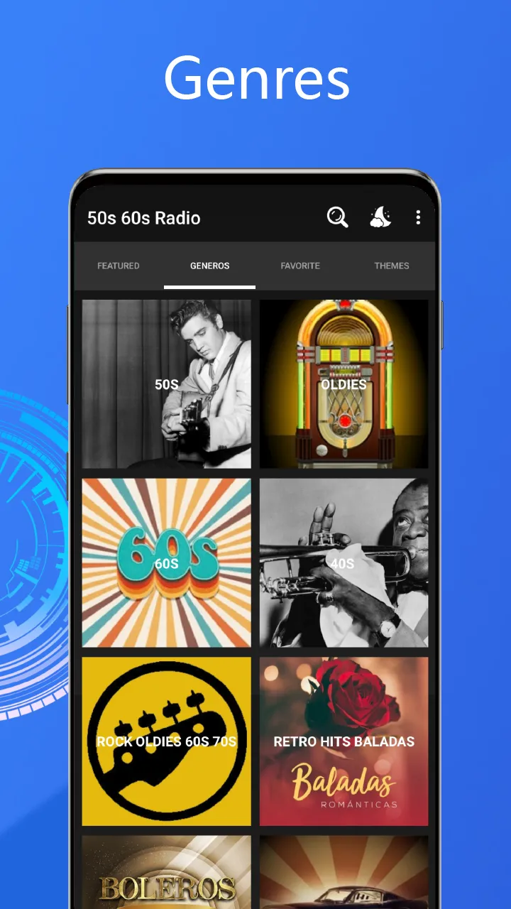 50s 60s Radio: Oldies Music | Indus Appstore | Screenshot