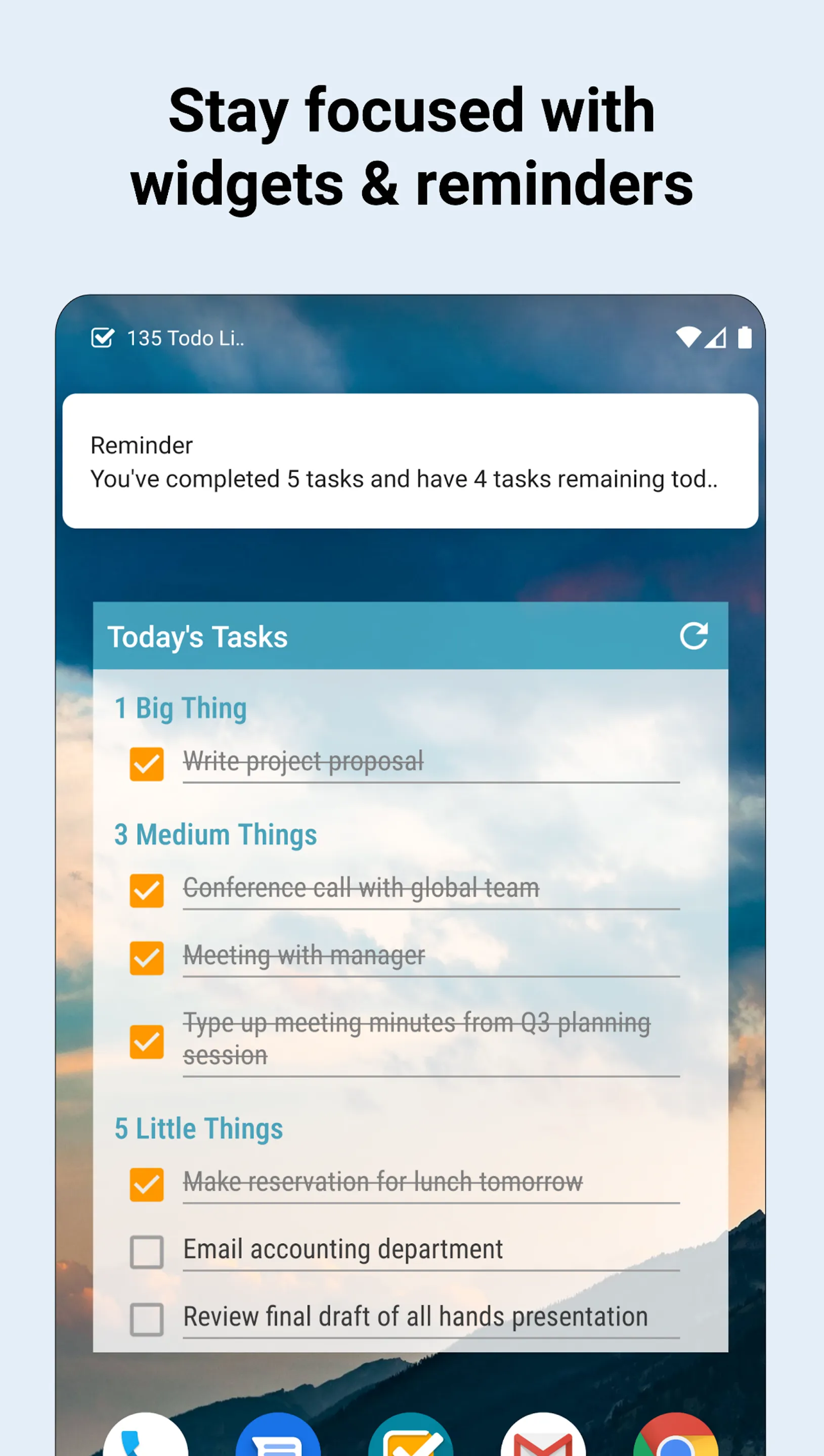 Todo List: 135 Daily Task List | Indus Appstore | Screenshot