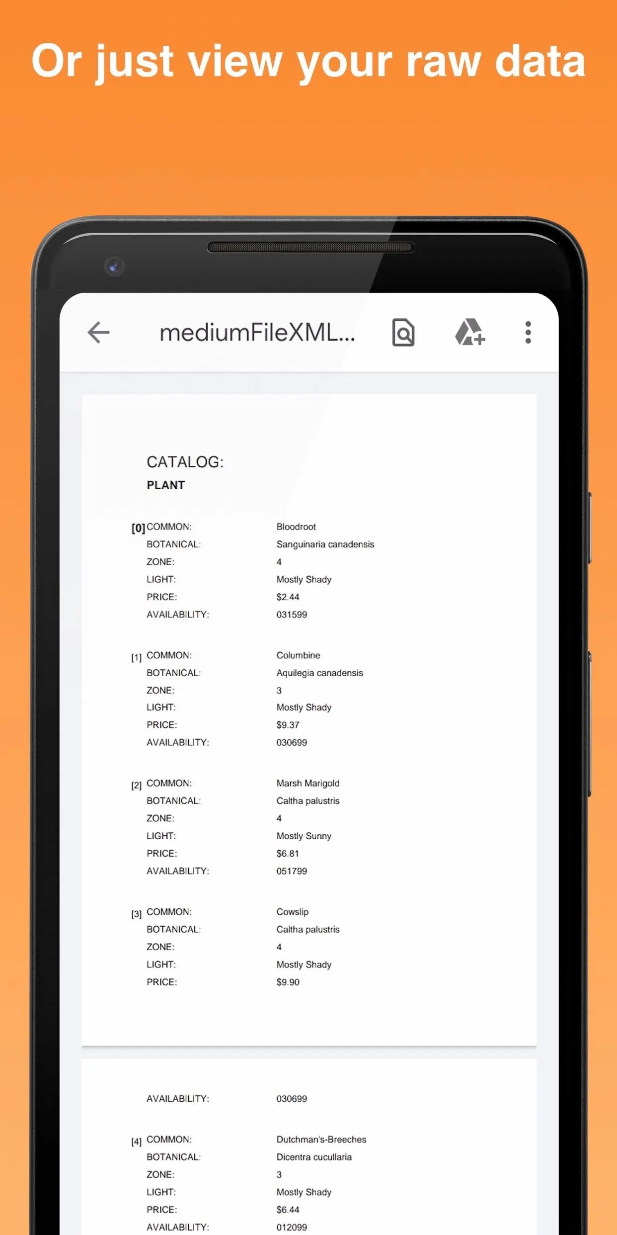 XMLtoPDF - XML/JSON to PDF | Indus Appstore | Screenshot