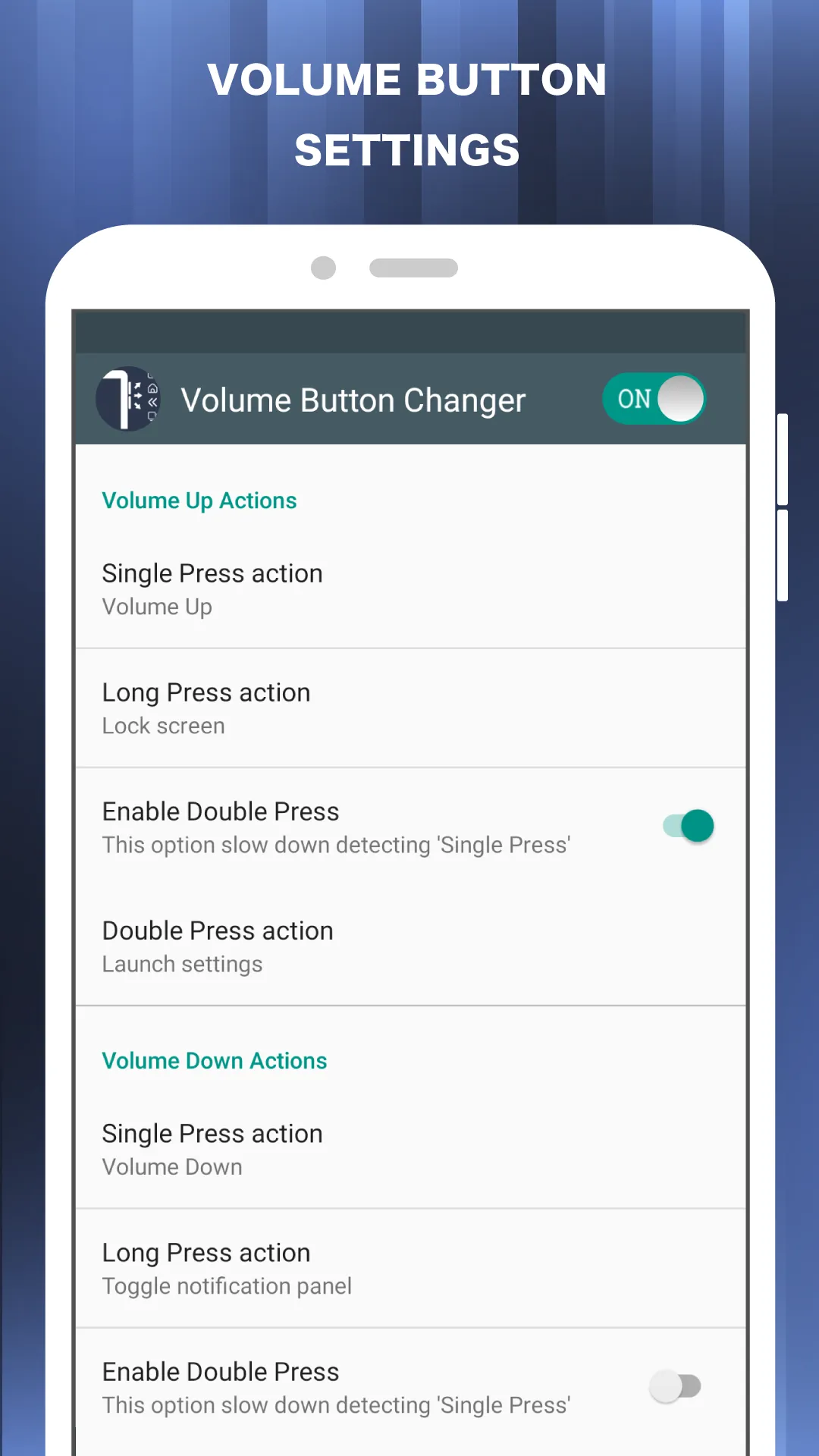 Volume Button Changer | Indus Appstore | Screenshot