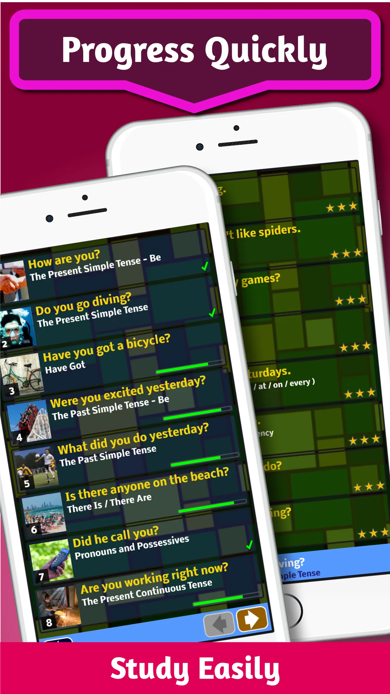 English Grammar Smash Games | Indus Appstore | Screenshot