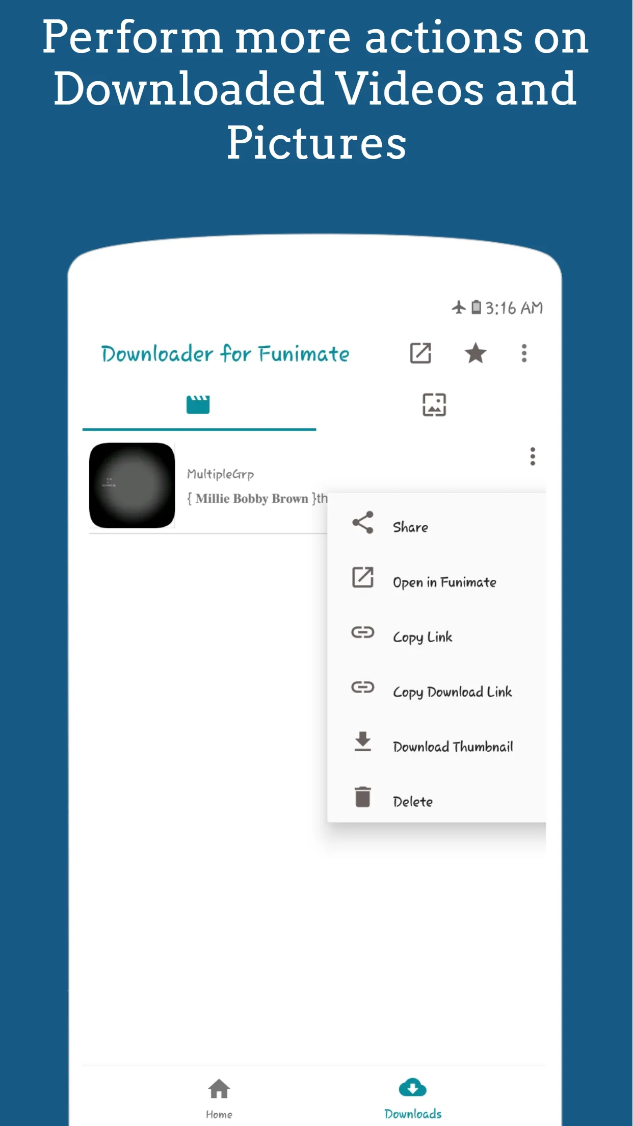 Video Downloader for Funimate | Indus Appstore | Screenshot