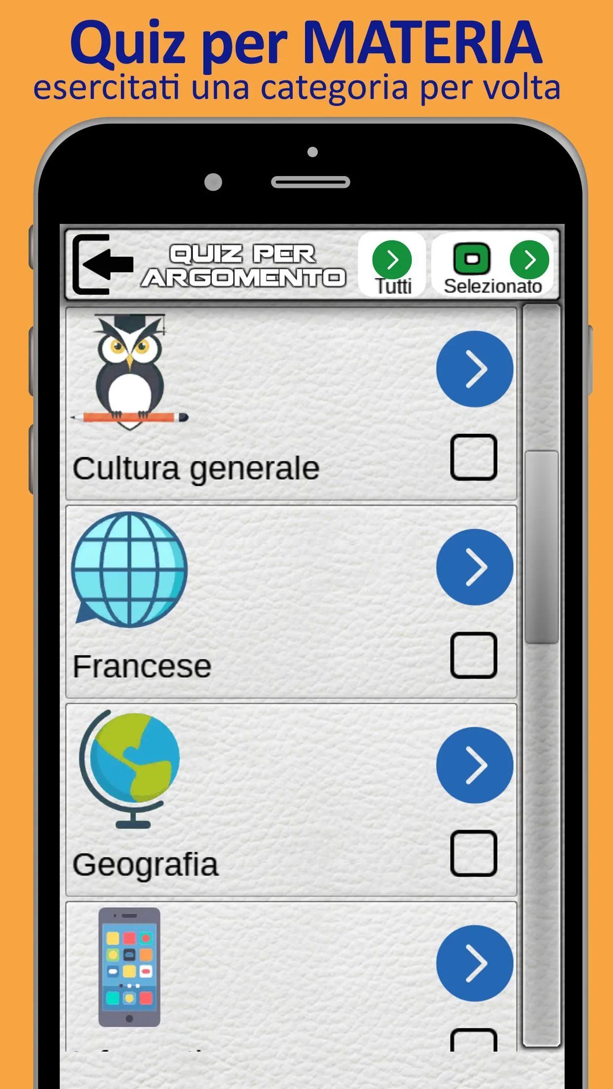 Quiz Concorsi Pubblici 2024 | Indus Appstore | Screenshot