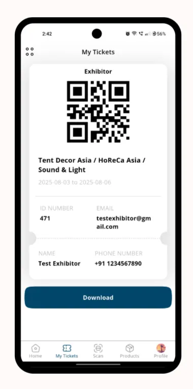 Aakar Exhibition | Indus Appstore | Screenshot