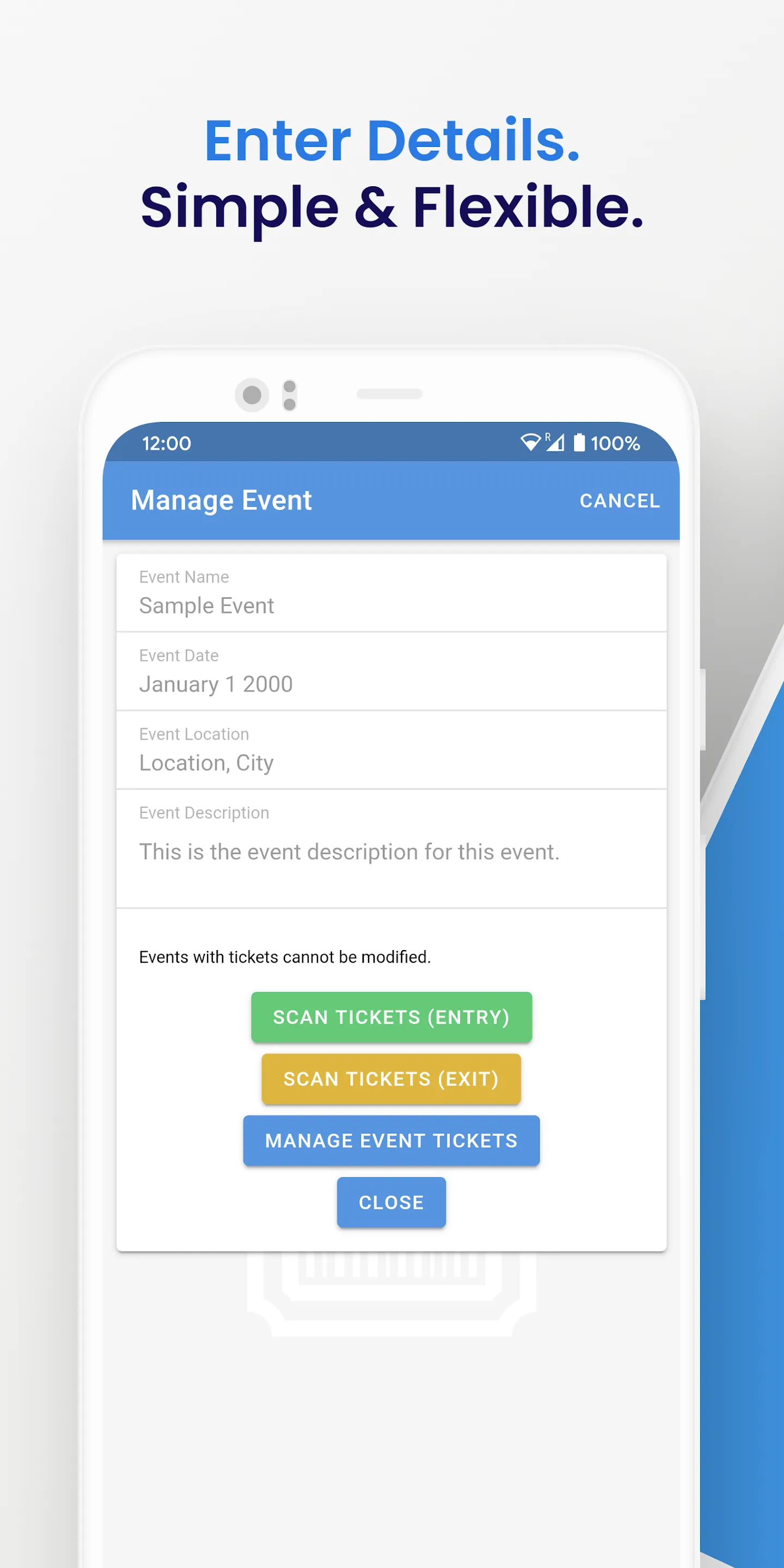 Event Ticket Hero: Create. Run | Indus Appstore | Screenshot