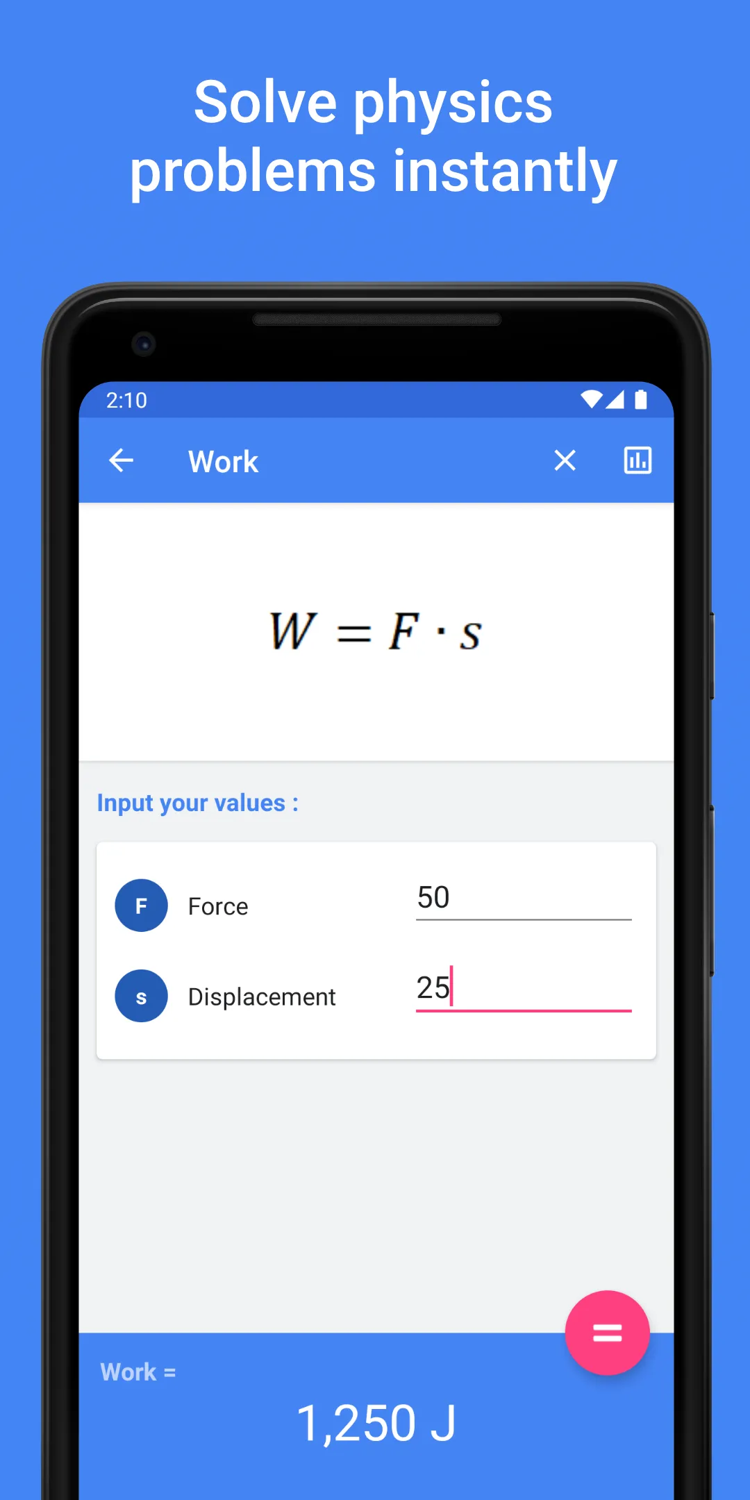 Physics Pro - Notes & Formulas | Indus Appstore | Screenshot