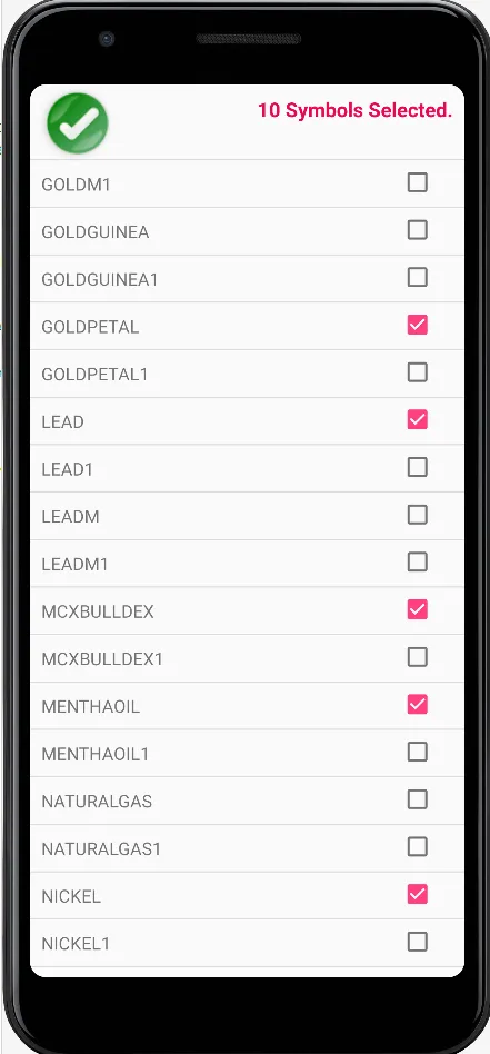 MCX Live Market Watch & Chart | Indus Appstore | Screenshot