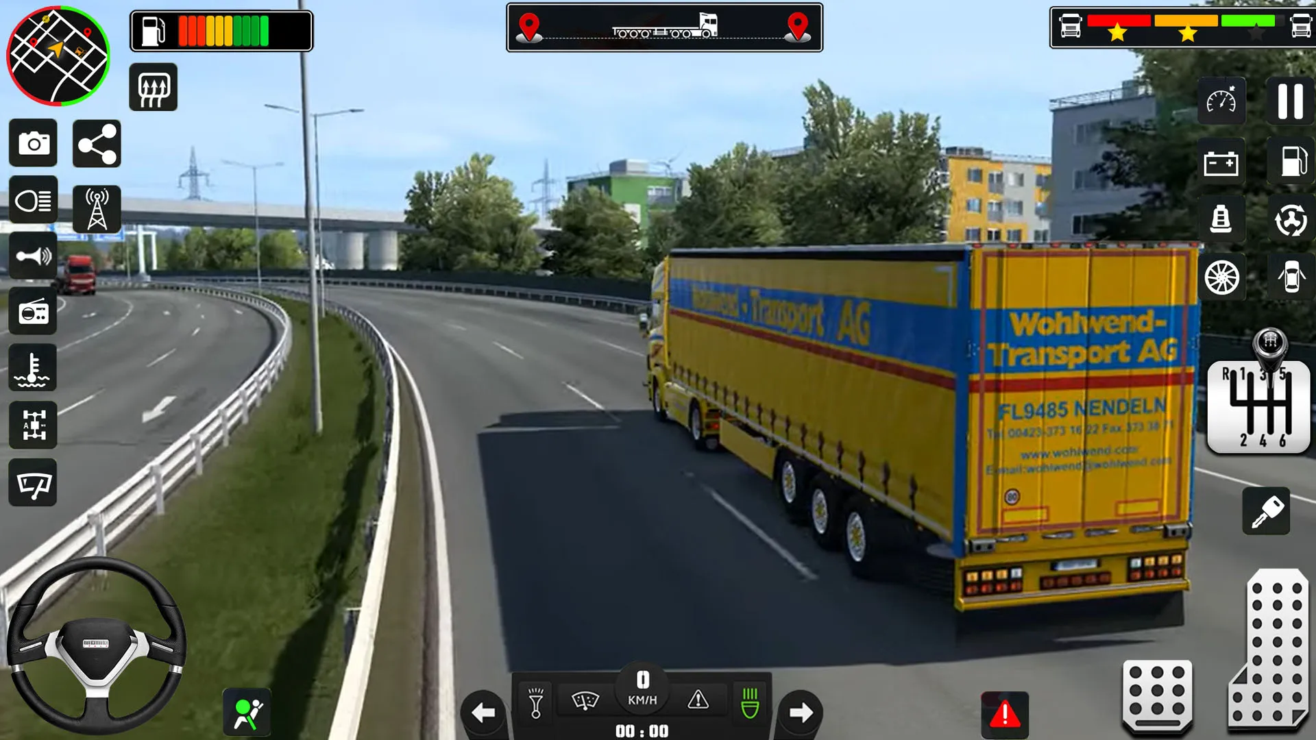 Euro Cargo Truck Simulator 3D | Indus Appstore | Screenshot