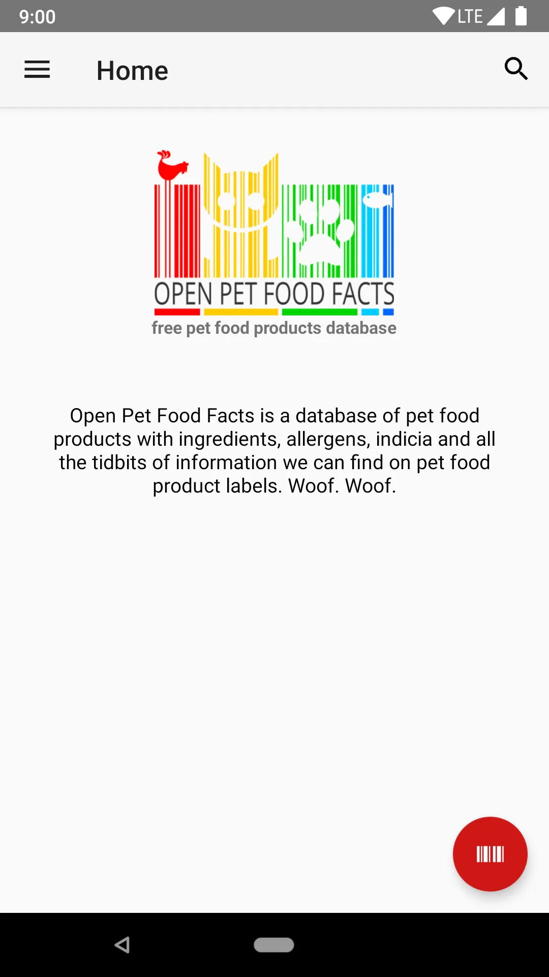 Open Pet Food Facts | Indus Appstore | Screenshot