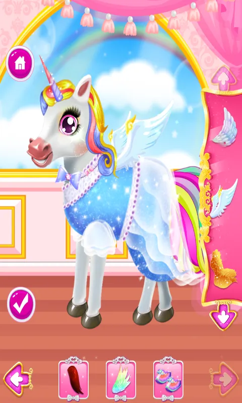 Unicorn Dress Up , Make Up & G | Indus Appstore | Screenshot