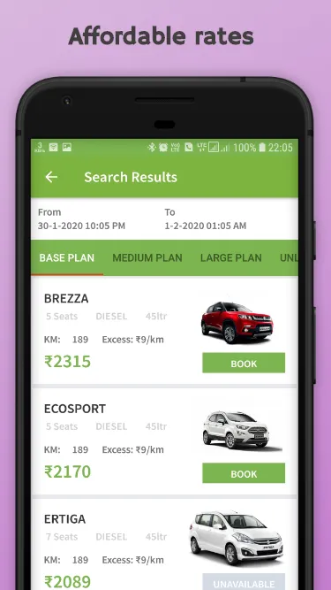 Lowcars :Self Drive Car Rental | Indus Appstore | Screenshot