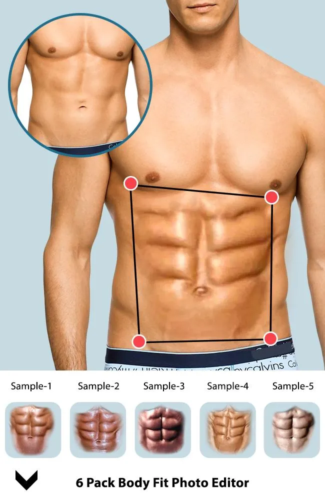 Man Fit Body Photo Editor: Abs | Indus Appstore | Screenshot
