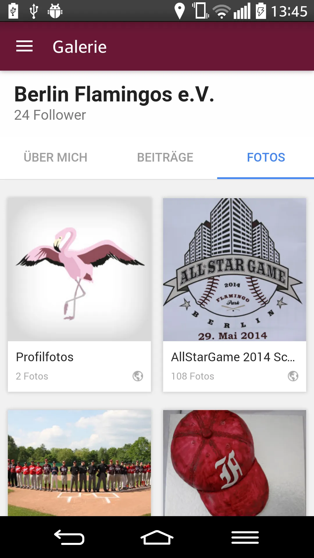 Berlin Flamingos e.V. | Indus Appstore | Screenshot