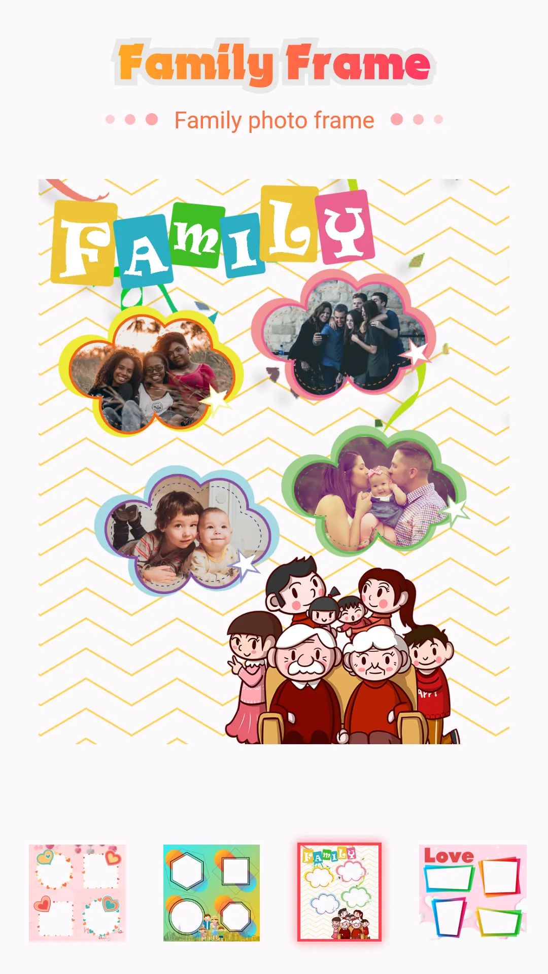 Family photo editor & frames | Indus Appstore | Screenshot