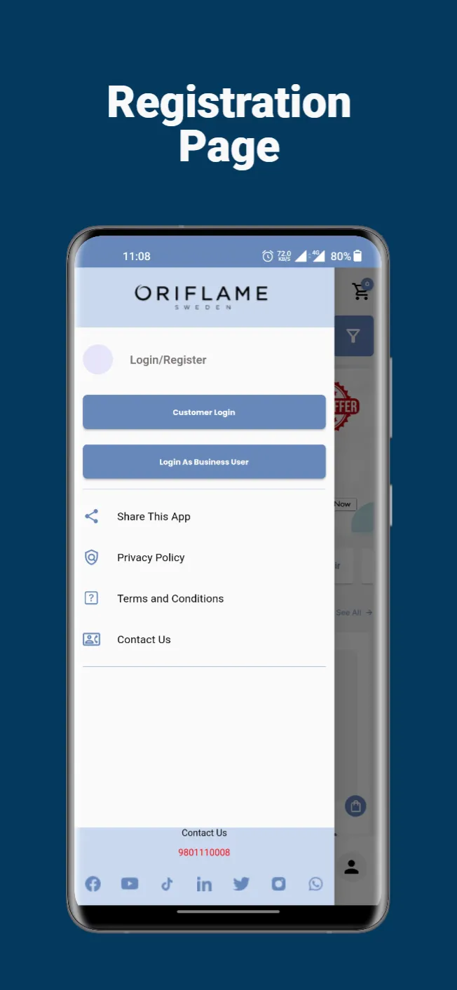 Oriflame Nepal | Indus Appstore | Screenshot