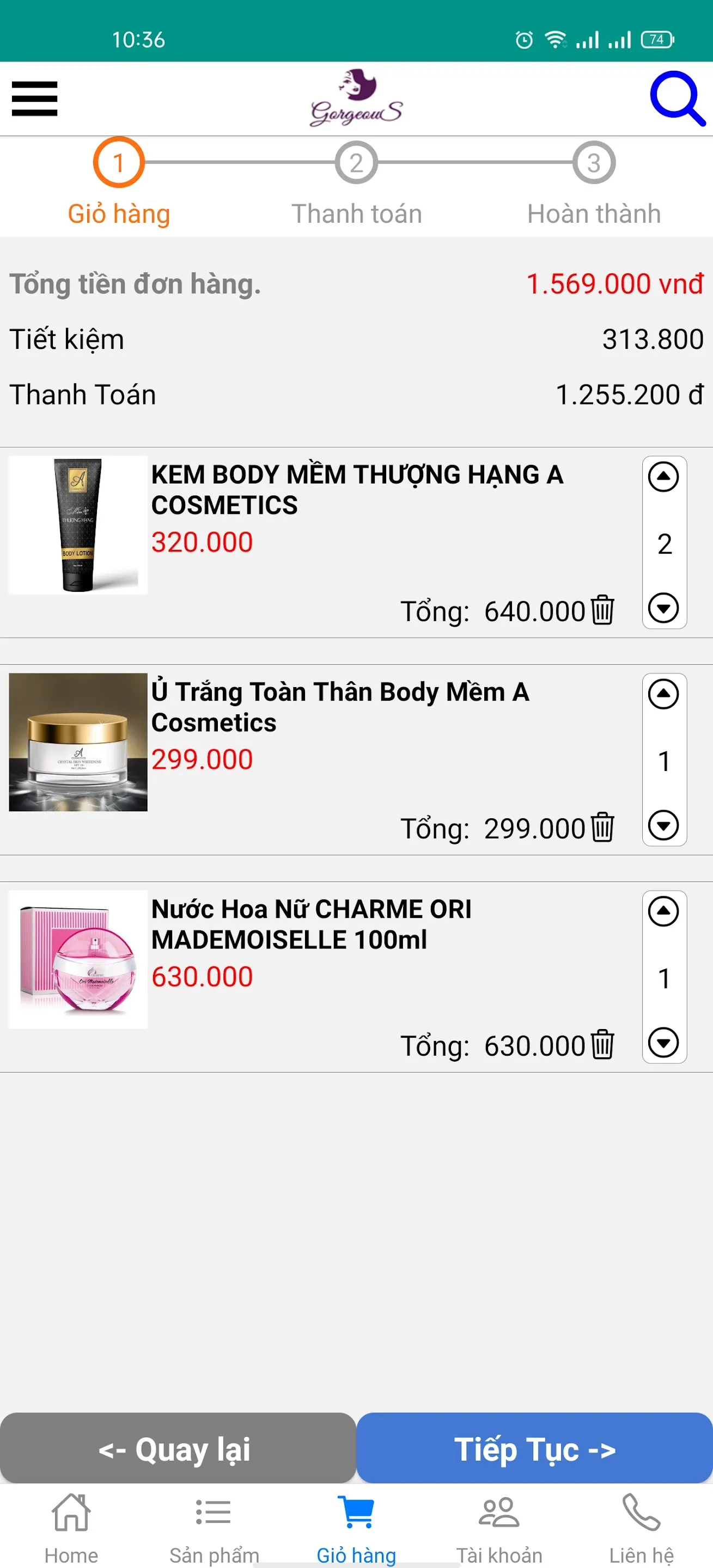 Store Mỹ Phẩm | Indus Appstore | Screenshot