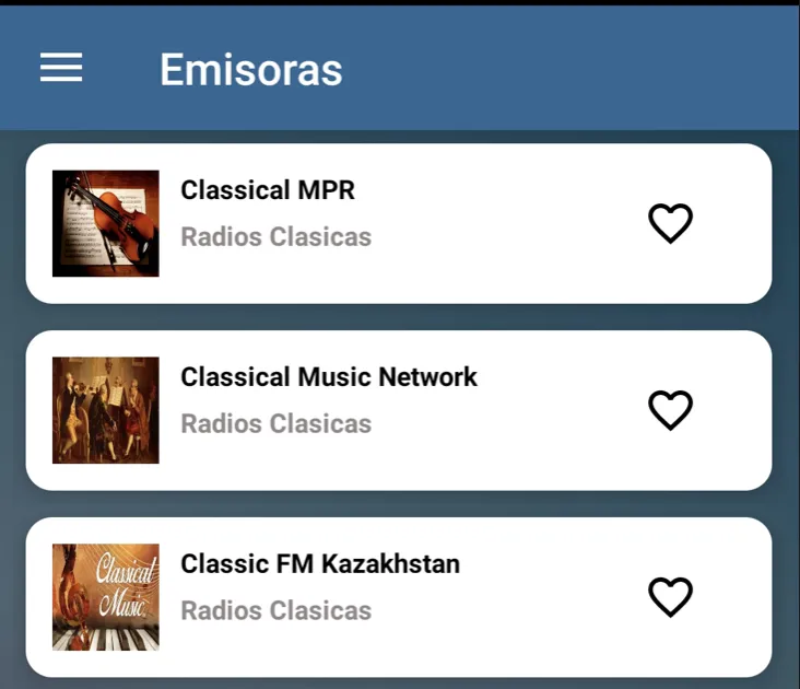 Radios Clásicas | Indus Appstore | Screenshot