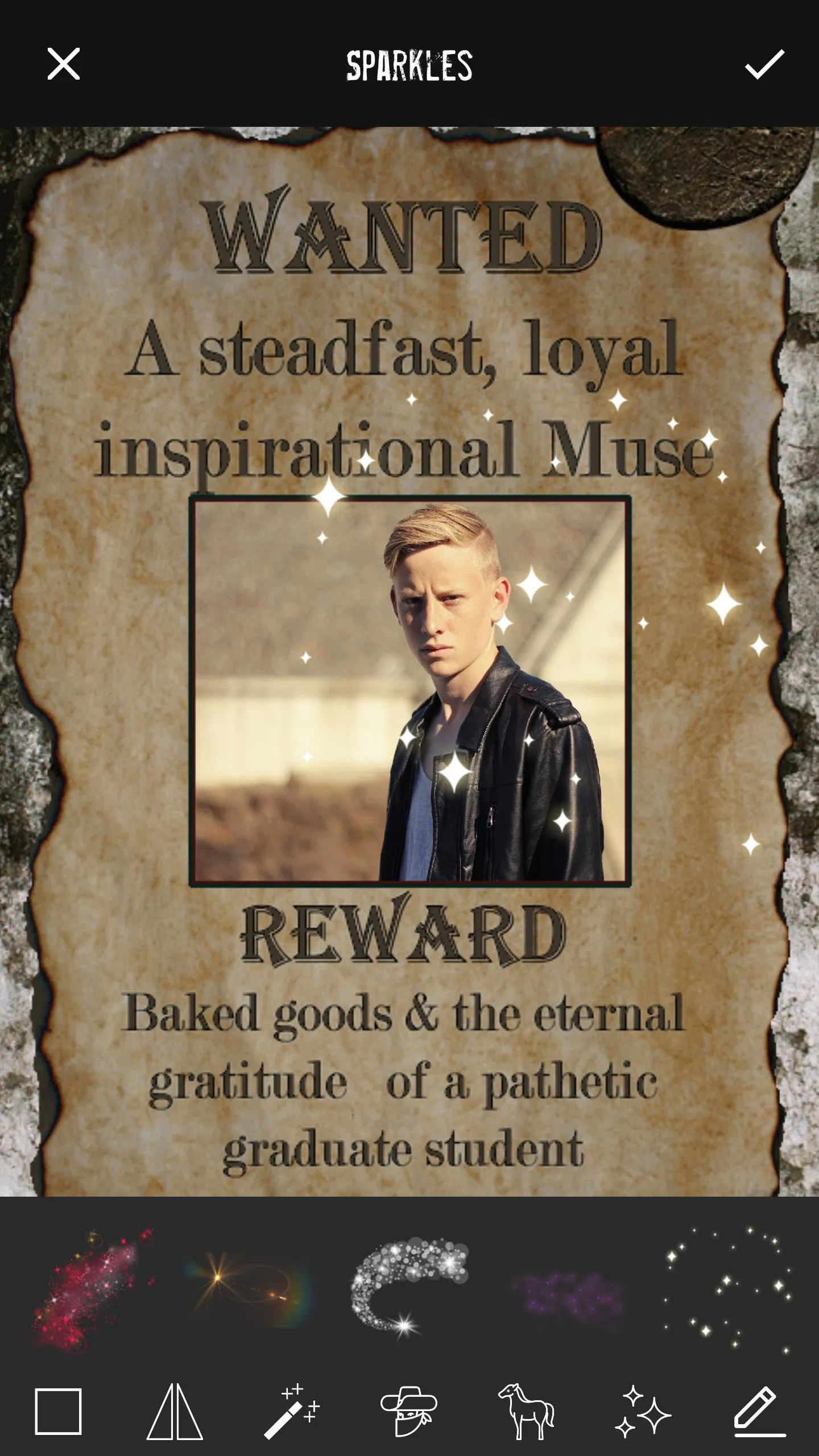 Wanted Poster Photo Frames | Indus Appstore | Screenshot