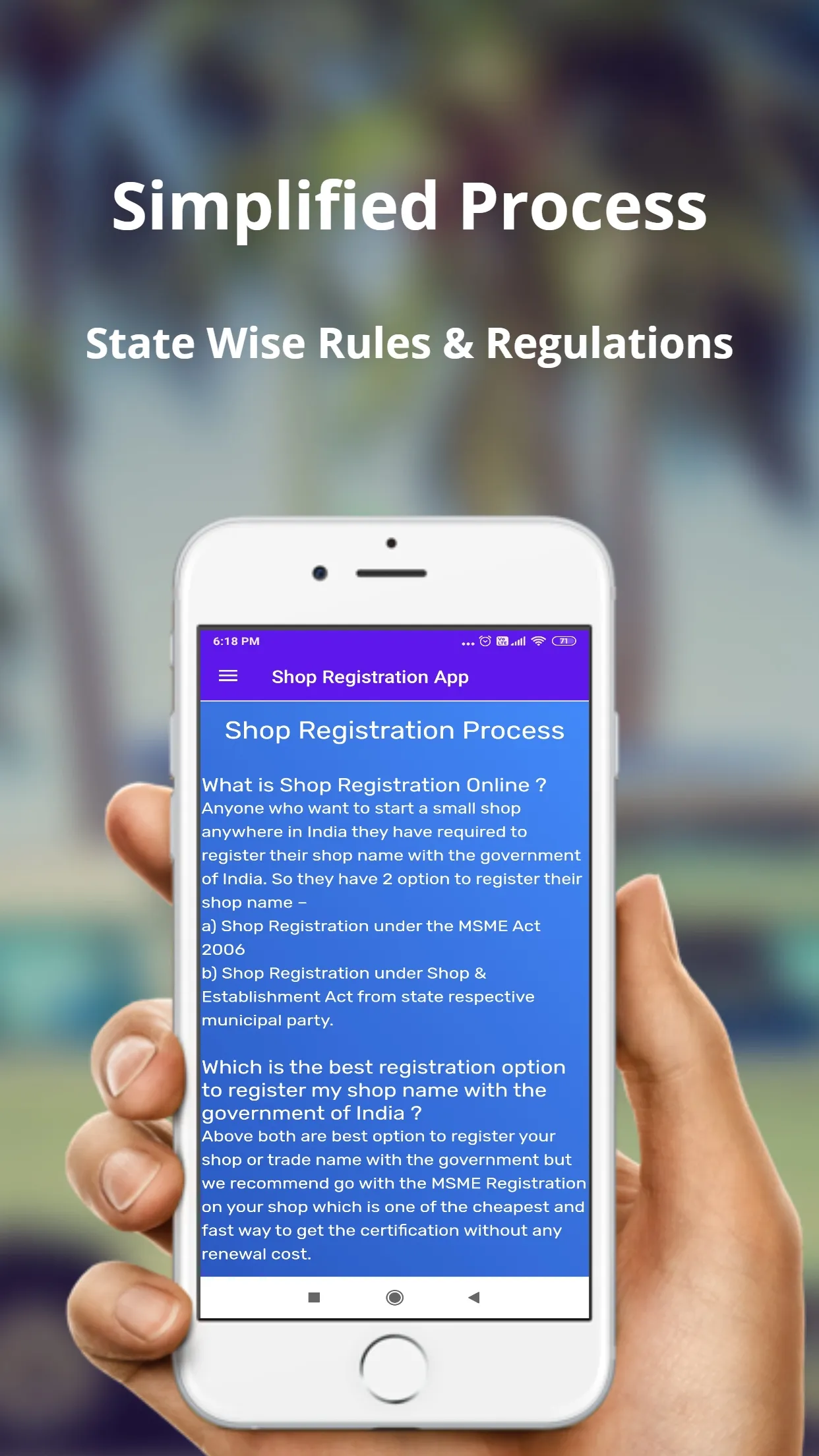 Shop Registration India App | Indus Appstore | Screenshot