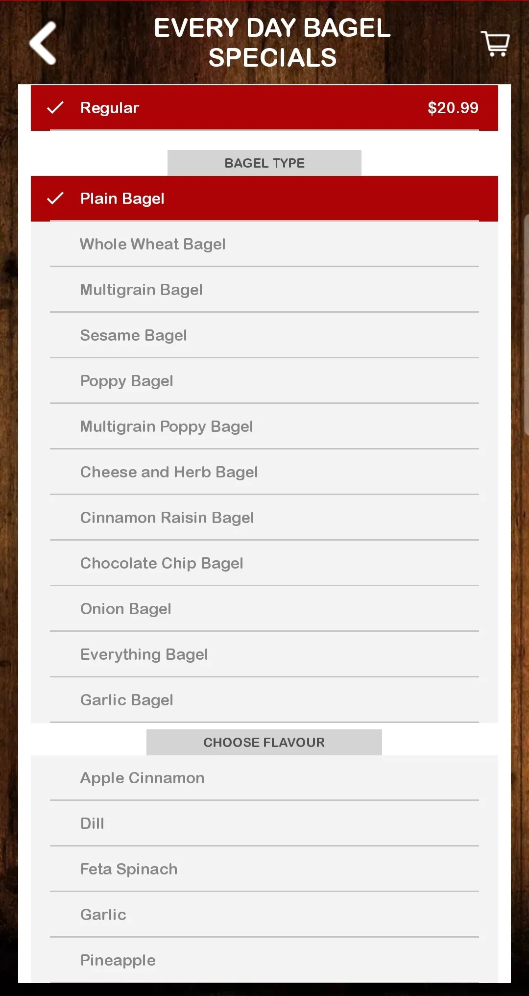 JC's Hot Bagels | Indus Appstore | Screenshot