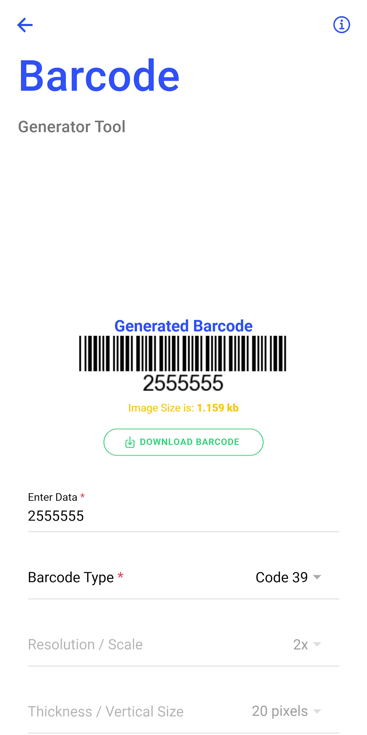 QR & Barcode Scan & Generator | Indus Appstore | Screenshot