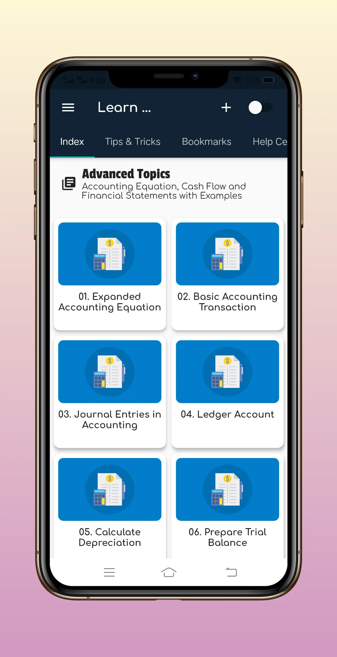 Learn Basic Accounting Offline | Indus Appstore | Screenshot