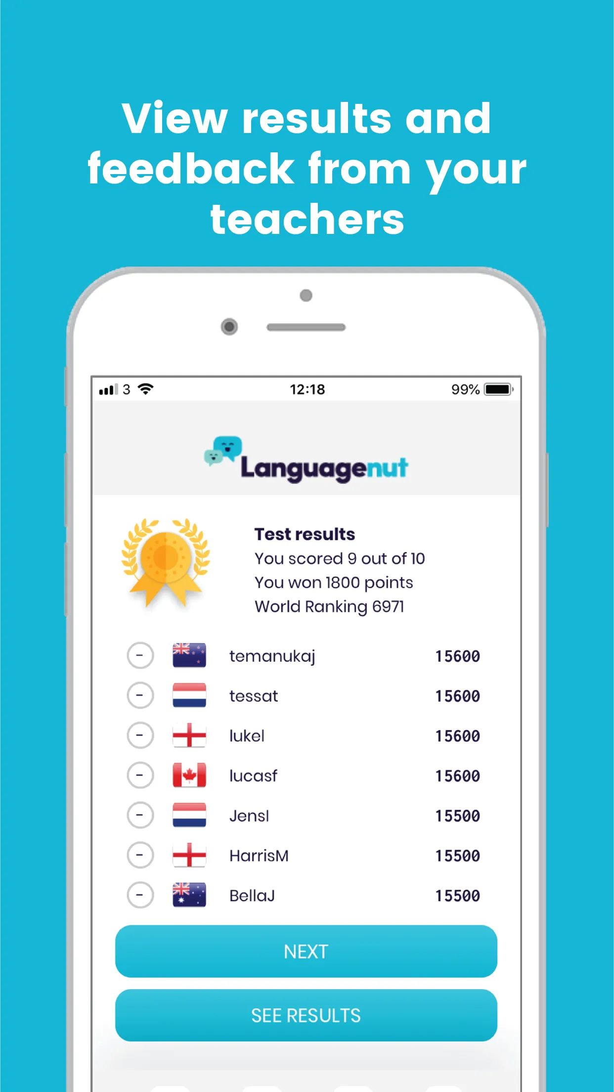 Languagenut | Indus Appstore | Screenshot