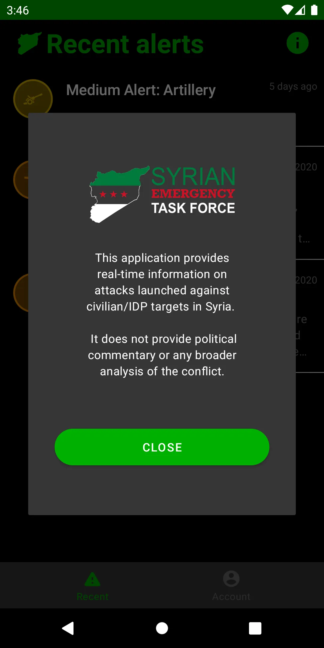 Syria Watch | Indus Appstore | Screenshot